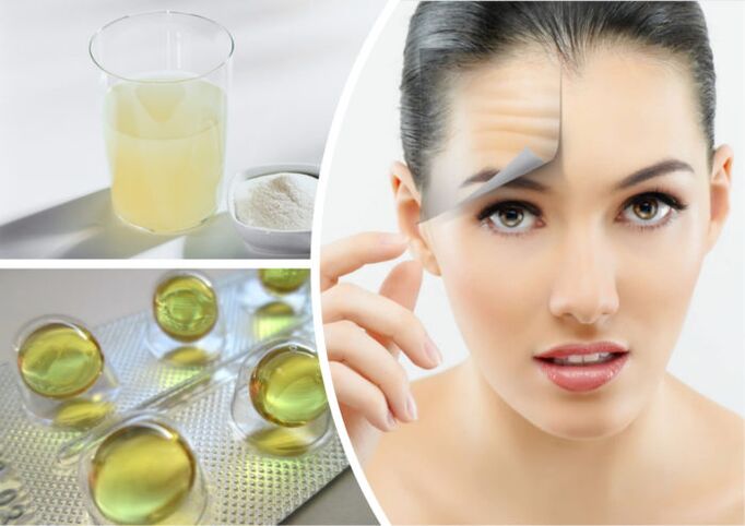 serum with vitamins for skin rejuvenation