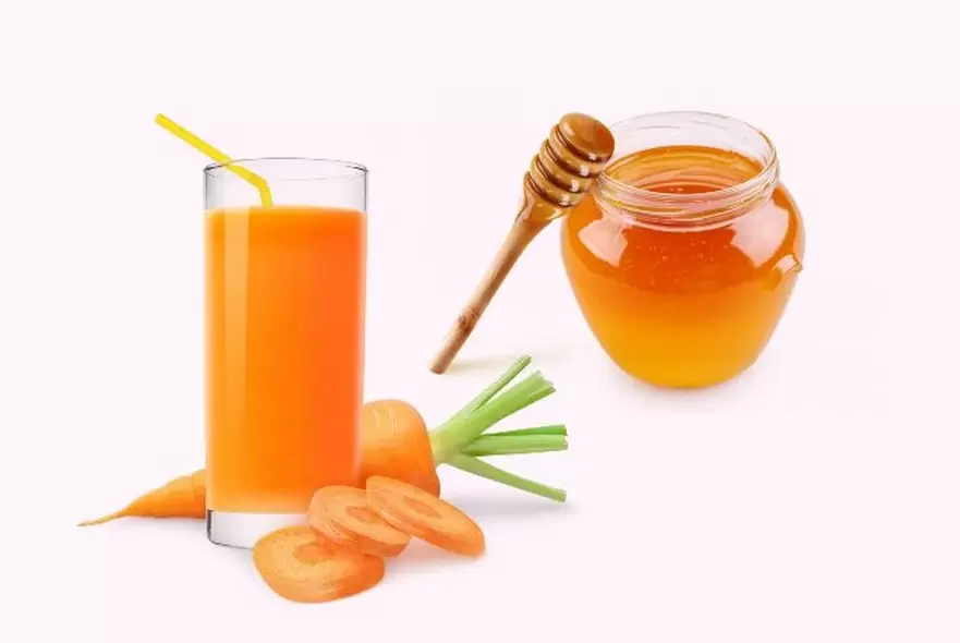 carrot and honey for skin rejuvenation